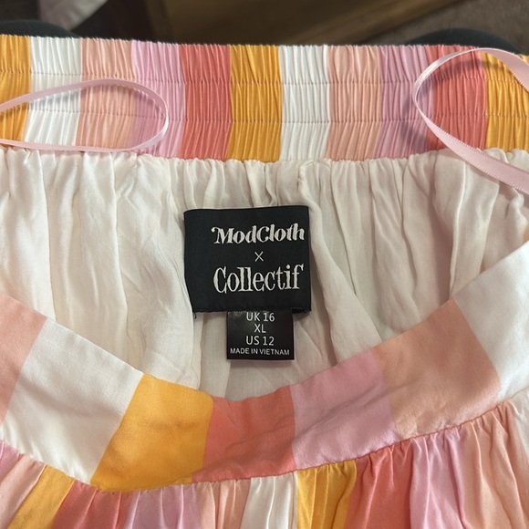 ModCloth x Collectif Striped Midi Skirt - Picture 3 of 3